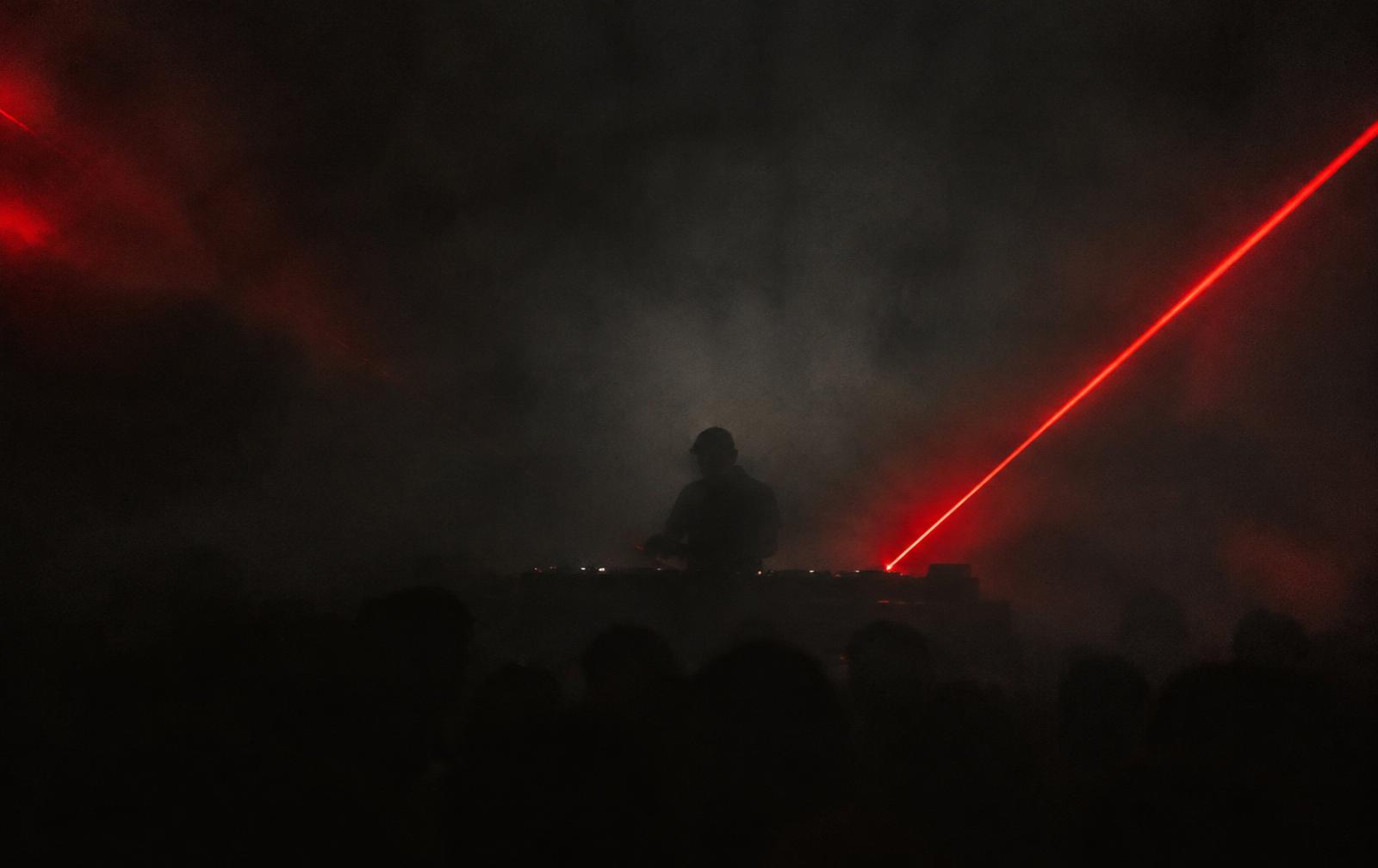 Dark club atmosphere